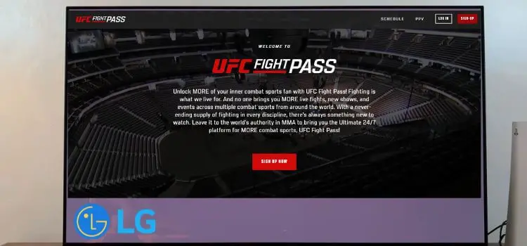How to watch UFC on LG Smart TV